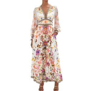 Linda Charm Womens Maxi Dress